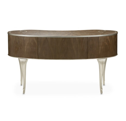 AICO Villa Cherie Vanity in Hazelnut - Luxury Home Furniture (MI)