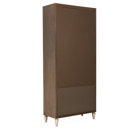 AICO Villa Cherie Bookcase in Hazelnut - Luxury Home Furniture (MI)