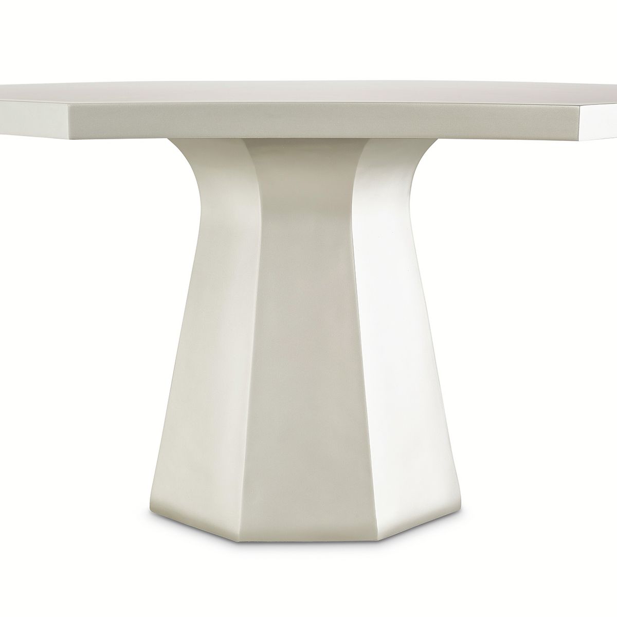 AICO Lanterna Octagon Dining Table in Silver Mist - Luxury Home Furniture (MI)