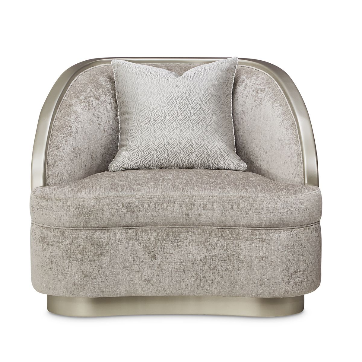 AICO Lanna Matching Chair in Storm Silver Mist - Luxury Home Furniture (MI)
