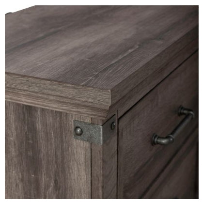 Liberty Furniture Lakeside Haven Nightstand w/ Charging Station in Brownstone - Luxury Home Furniture (MI)