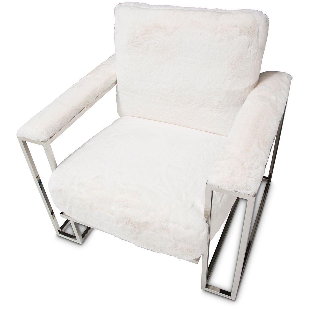 Aico Furniture Trance Chair in White - Luxury Home Furniture (MI)