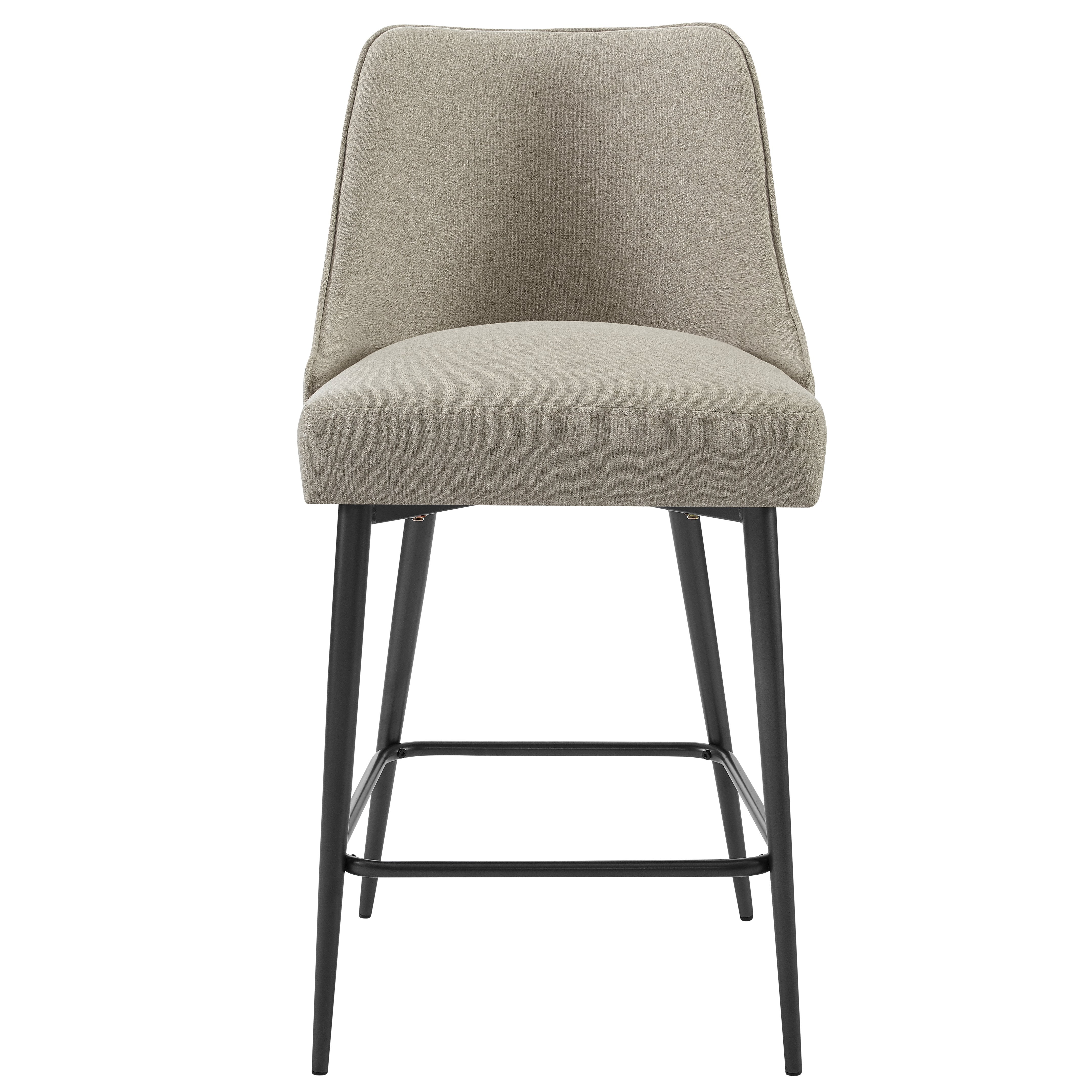 Steve Silver Olson Counter Chair in Caramel (Set of 2) - Luxury Home Furniture (MI)